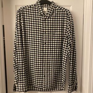 NWOT Navy & Cream H&M Flannel